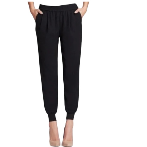 Joie Black Pull On Mariner Jogger Pants Size S - Picture 2 of 10